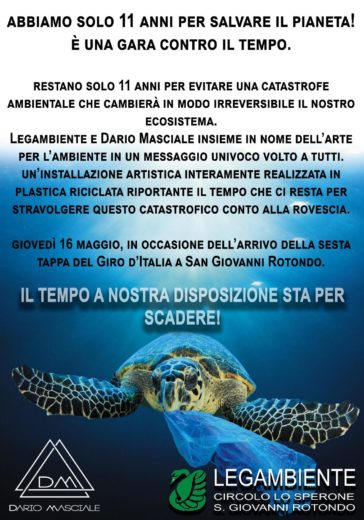 Il 16 Maggio, a San Giovanni Rotondo si svolgerà il plasticfree