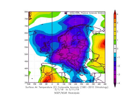 Un maggio che sembra aprile