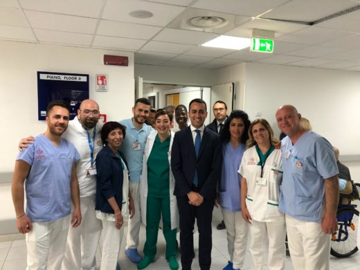 Il vice Premier Luigi Di Maio a “Gli Angeli di Padre Pio” di San Giovanni Rotondo