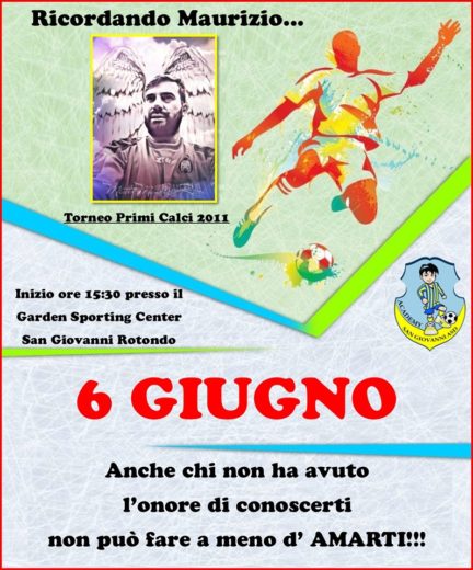 Si è svolto a San Giovanni Rotondo il memorial “MAURIZIO RICCI”