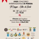 Tre finalisti di San Giovanni Rotondo saranno in gara al 23esimo concorso internazionale di poesia città di Eboli 