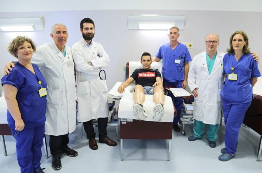 Michele Pirro testimonial della campagna estiva di raccolta sangue della Casa Sollievo della Sofferenza