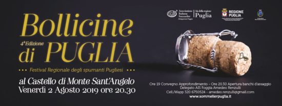 Bollicine di Puglia al Castello di Monte Sant’Angelo