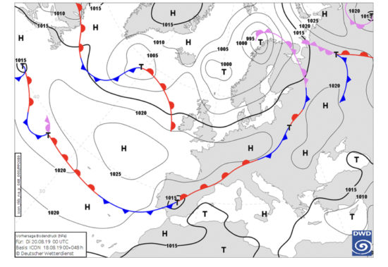 L’estate mediterranea continua il suo decorso