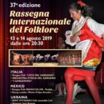 Tutto pronto per la 37° rassegna internazionale del folklore