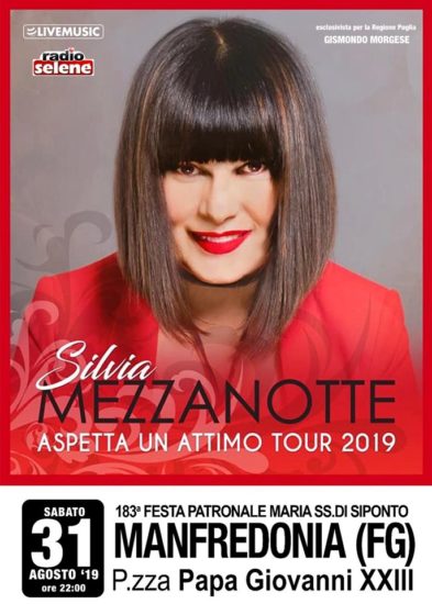 Silvia Mezzanotte in concerto a Manfredonia