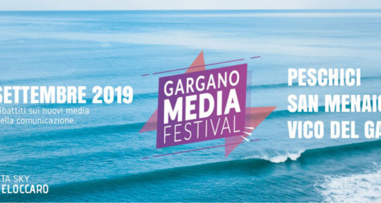 Massimo Giletti al “Gargano Media Festival”. Mercoledì 4 settembre 2019 a Peschici