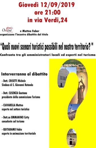 Quali nuovi scenari turistici  possibili per San Giovanni Rotondo?