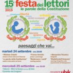 Franco Arminio a San Giovanni Rotondo per la Festa dei Lettori dei Presídi del Libro.