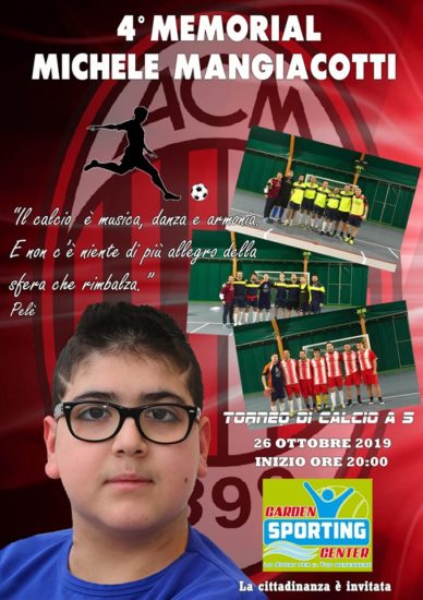 4° Memorial Michele Mangiacotti