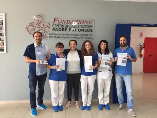 Agli Angeli di Padre Pio la prima equipe Italiana certificata per l’utilizzo della Neurotuta Mollii