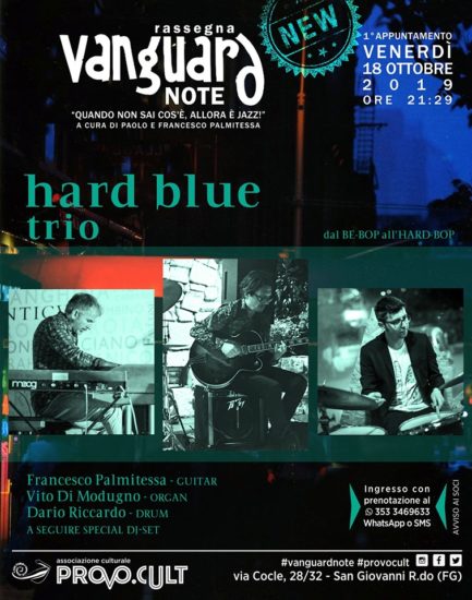 VANGUARD NOTE rassegna jazz a cura di Paolo e Francesco Palmitessa