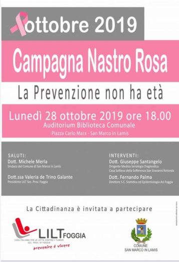 La Prevenzione non ha età