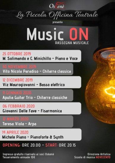 Music ON – rassegna musicale