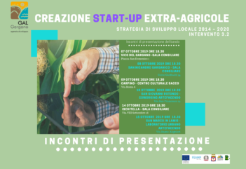 A San Giovanni Rotondo incontro con il territorio presentazione bando 3.2 “Creazione start-up extra-agricole”