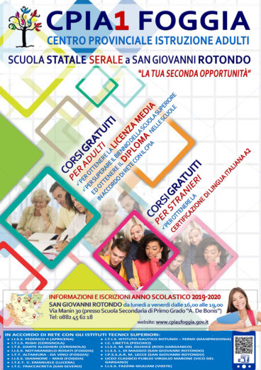 La Scuola media statale “De Bonis” da la seconda opportunità