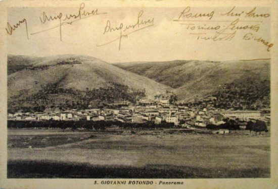 Nel 1916 la “mano nera” a San Giovanni Rotondo