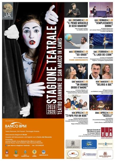 Stagione Teatrale al “Giannone” di San Marco in Lamis