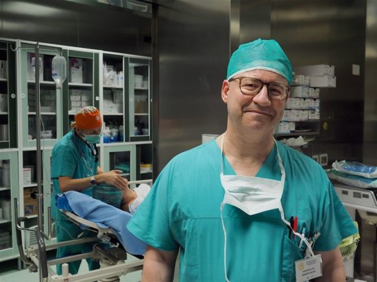 Luigi Ciuffreda, medico di Chirurgia Senologica della Casa Sollievo della Sofferenza al premio  Laudato Medico intitolato ad Umberto Veronesi