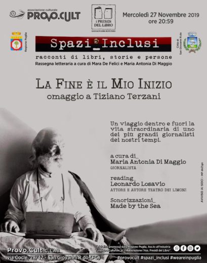 Riparte anche quest’anno la rassegna letteraria “Spazi inclusi”