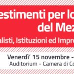 Il presidente della BCC Palladino relatore al convegno su “Investimenti per lo Sviluppo del Mezzogiorno”