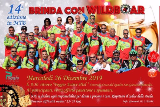 Tradizionale pedalata di Santo Stefano con i WildBoar