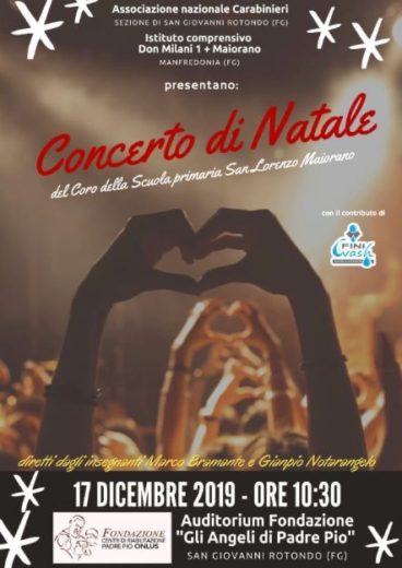 Concerto di Natale agli Angeli di Padre Pio