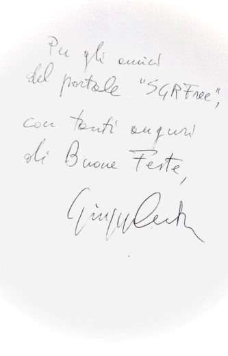 Gli auguri della nostra redazione a tutti Voi.