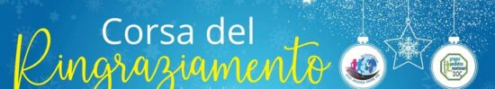 L’ASD Atletica Padre Pio organizza la corsa del Ringraziamento 2019
