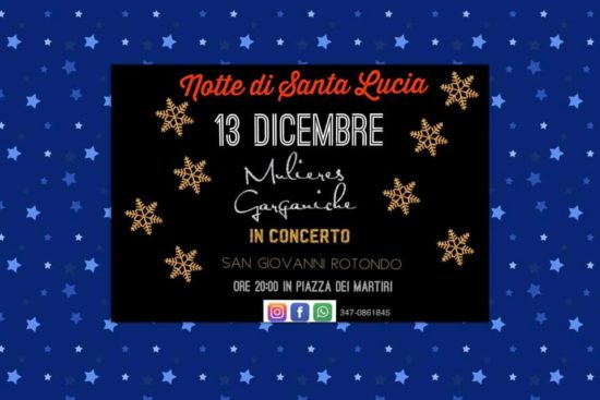 La notte di Santa Lucia Concerto delle Mulieres Garganiche
