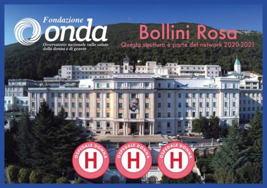 Alla Casa Sollievo della Sofferenza 3 Bollini Rosa per l’attenzione alla salute femminile