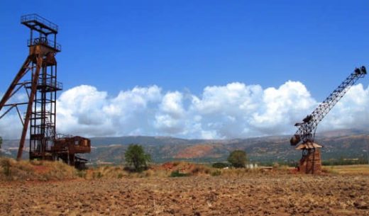 Cerimonia in memoria dei caduti in miniera