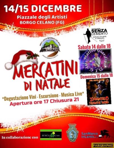 I Mercatini di Natale di Borgo Celano
