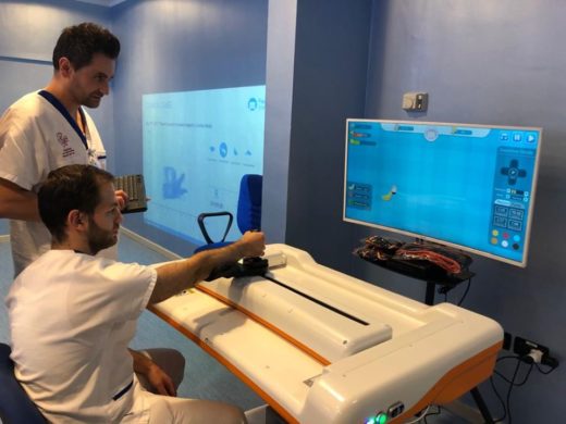 Al Centro di Riabilitazione Padre Pio un nuovo robot per la riabilitazione dell’arto superiore