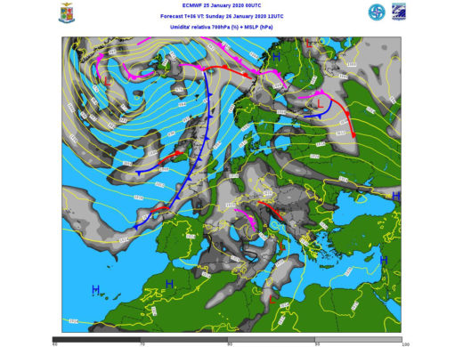 Poco inverno e poca pioggia