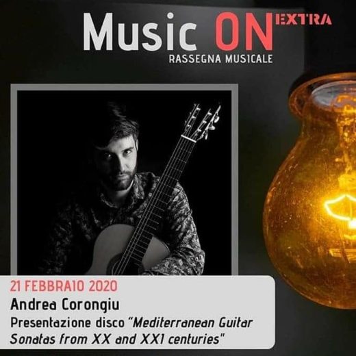 Music ON EXTRA Presentazione del disco di Andrea Corongiu