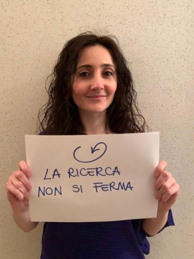 Maria Giovanna Scarale: oggi sarei dovuta essere all’Università Statale di Milano per ricevere il Grant Fondazione Umberto Veronesi 2020
