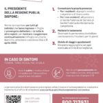 Nuove disposizione del Presidente della Regione Puglia