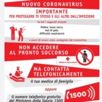 ATTIVAZIONE C.O.C. COMUNE DI SAN GIOVANNI ROTONDO PER INFORMAZIONI E ASSISTENZA ALLA POPOLAZIONE