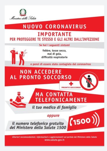 ATTIVAZIONE C.O.C. COMUNE DI SAN GIOVANNI ROTONDO PER INFORMAZIONI E ASSISTENZA ALLA POPOLAZIONE