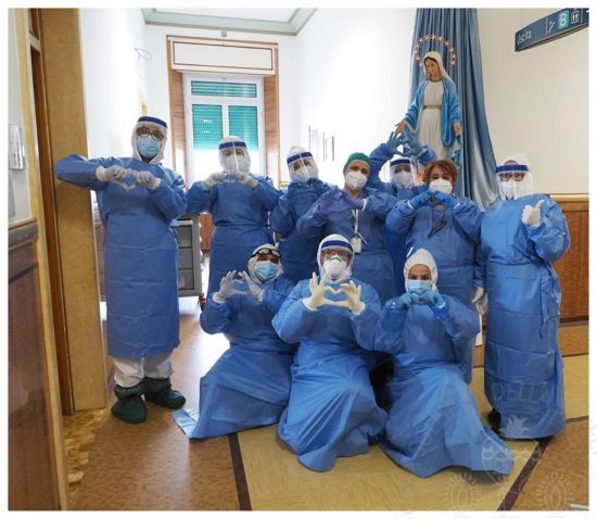 Casa Sollievo della Sofferenza 7 pazienti guariti dimessi al proprio domicilio dall’area COVID-19