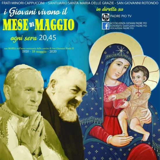 Il mese di maggio nel convento di Padre Pio