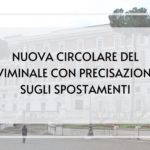 Nuova circolare del ministero sugli spostamenti
