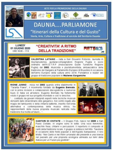 Creatività a ritmo della tradizione con Valentina Latiano per promuovere il Gargano