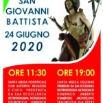 Programma della festa di San Giovanni Battista
