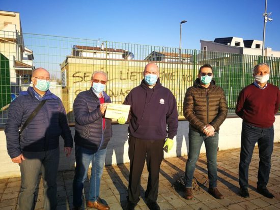 Le parole di ringraziamento di Don Leo Abbascià, referente di San Giovanni Rotondo per la Caritas