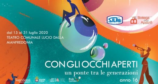 Laboratori, spettacoli e una nuova piazza di comunità per la sedicesima edizione di “Con Gli Occhi Aperti”.