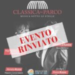 Rinviato il concerto “Classica al Parco – musica sotto le stelle”