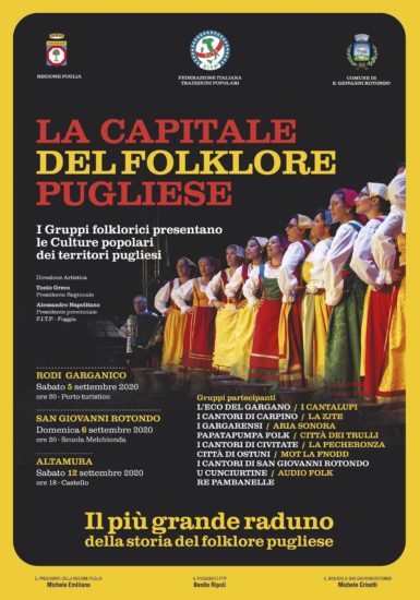 Il grande Folklore, per le prestigiose nomination di “Città del Folklore”