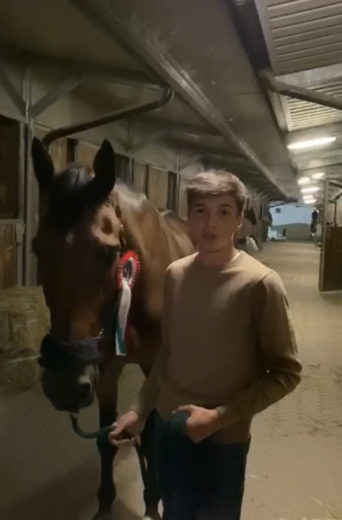 GP Fieracavalli Verona : Francesco Palladino ha vinto il GP 123×123 GOLD e la COPPA DELLE REGIONI U21